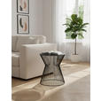 BEISTELLTISCH in Metall 35/35/38 cm  - Schwarz, Trend, Metall (35/35/38cm) - Carryhome