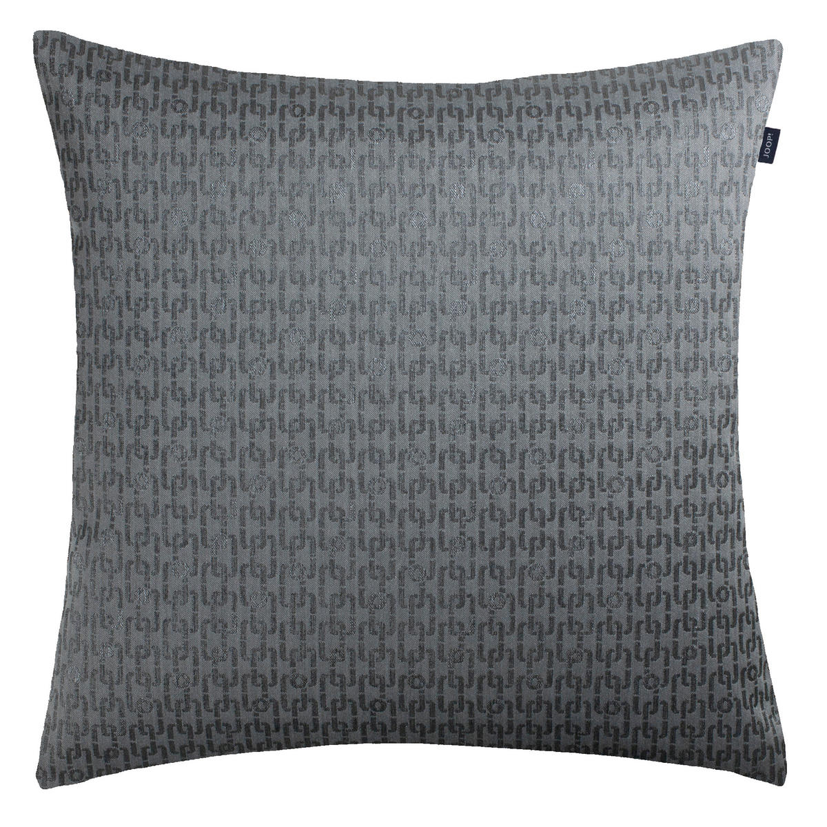 KISSENHÜLLE Chains 50/50 cm  - Anthrazit/Grau, Basics, Textil (50/50cm) - Joop!