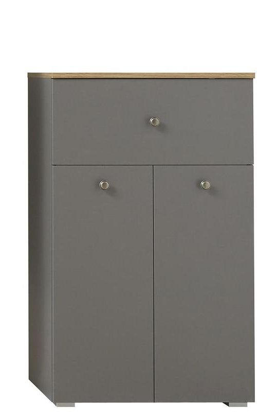 UNTERSCHRANK 60/97,1/33 cm   - Grau, LIFESTYLE, Holzwerkstoff (60/97,1/33cm) - Xora