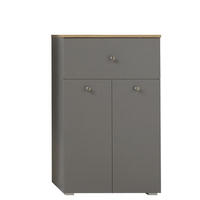 UNTERSCHRANK 60/97,1/33 cm   - Grau, LIFESTYLE, Holzwerkstoff (60/97,1/33cm) - Xora