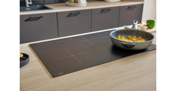 INDUKTIONSKOCHFELD DKEI8470IM  - Schwarz, Basics, Glas/Metall (77,7/4,9/51cm) - Dieter Knoll