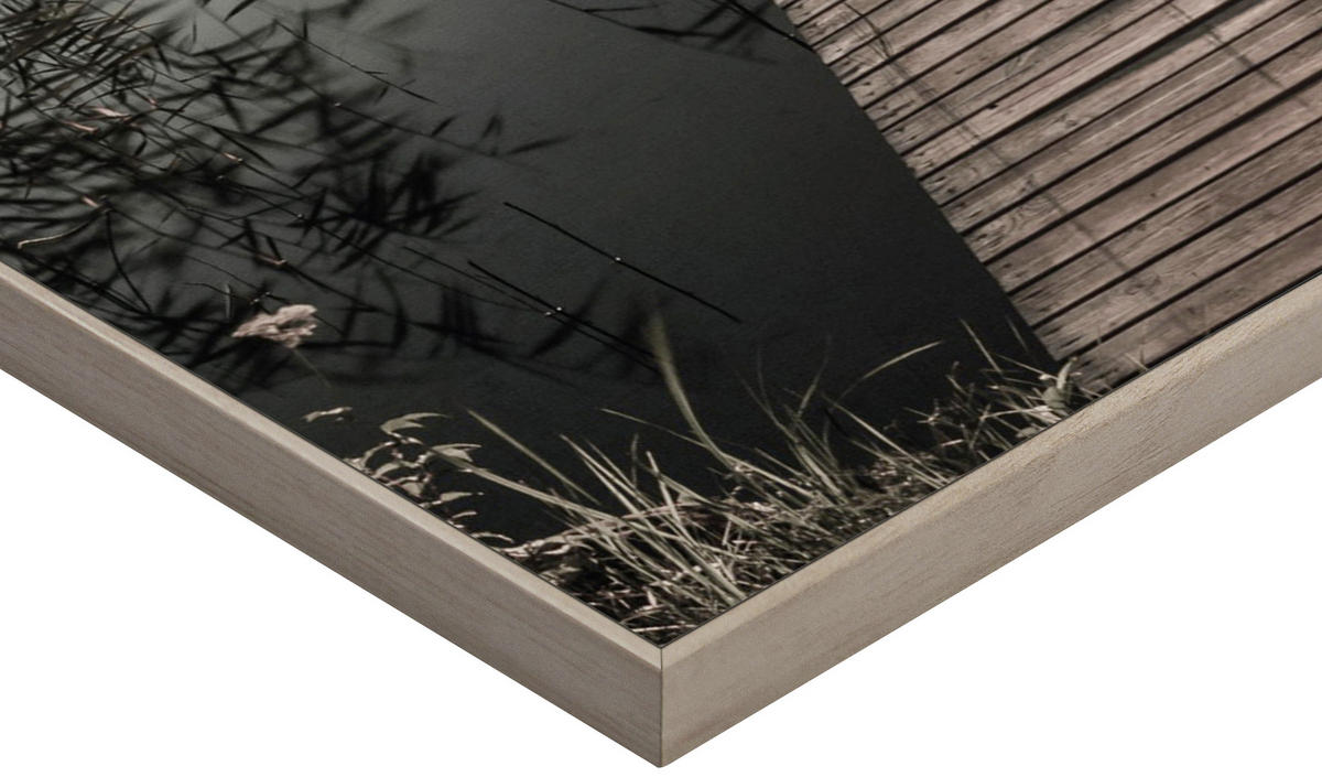 BILD Stege, Wasser  - Multicolor, KONVENTIONELL, Holzwerkstoff (70/50/2cm) - Reinders!