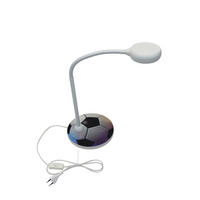 DETSKÁ STOLNÁ LAMPA, 20/43/20 cm - viacfarebná/biela, Basics, kov/kompozitné drevo (20/43/20cm)