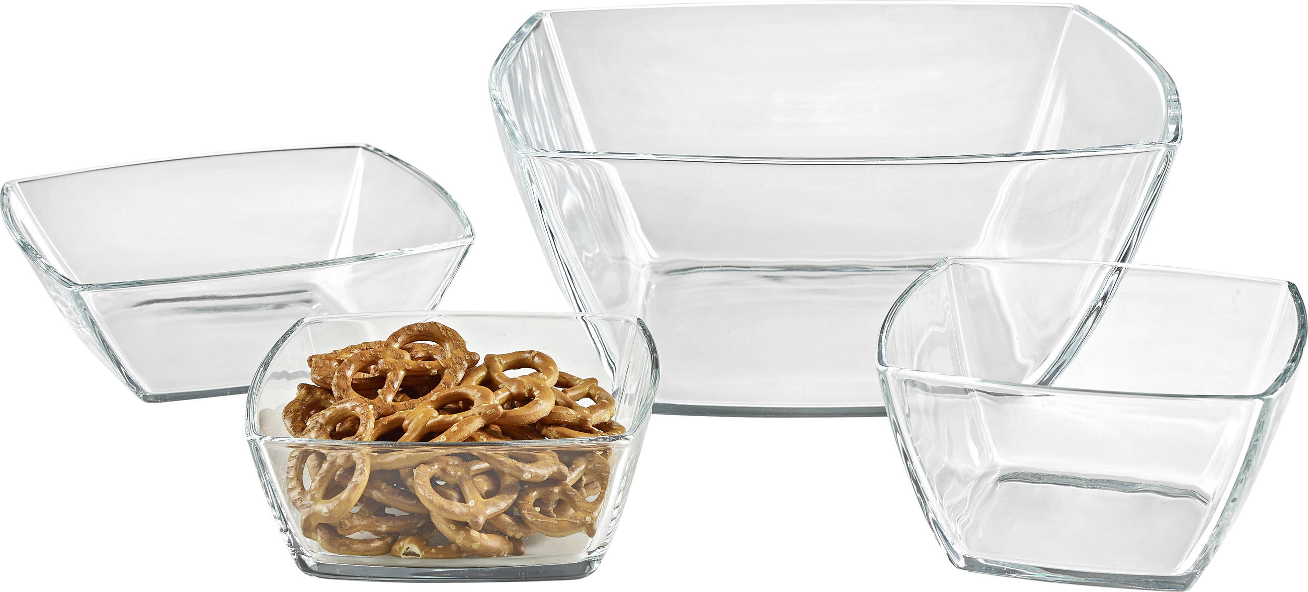 MÍSA, sklo, 16/16 cm - průhledné/čiré, Design, sklo (16/16cm) - Homeware