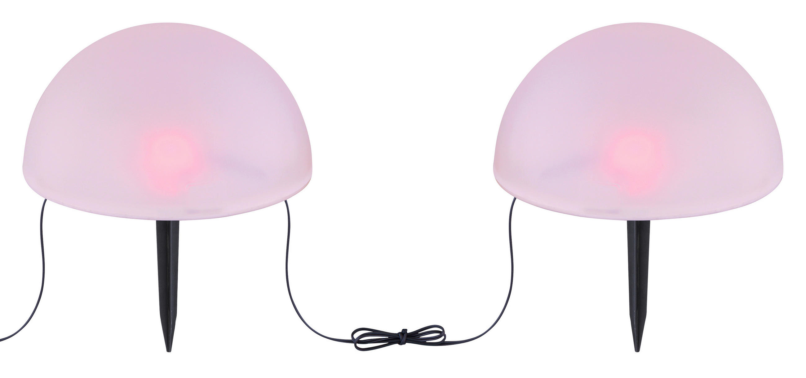 SOLARLEUCHTE 15/19 cm   - Schwarz/Weiß, Basics, Kunststoff (15/19cm) - Globo