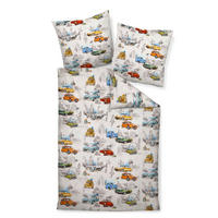 POVLEČENÍ, makosatén, vícebarevná, 140/200 cm  - vícebarevná, Basics, textil (140/200cm) - Janine