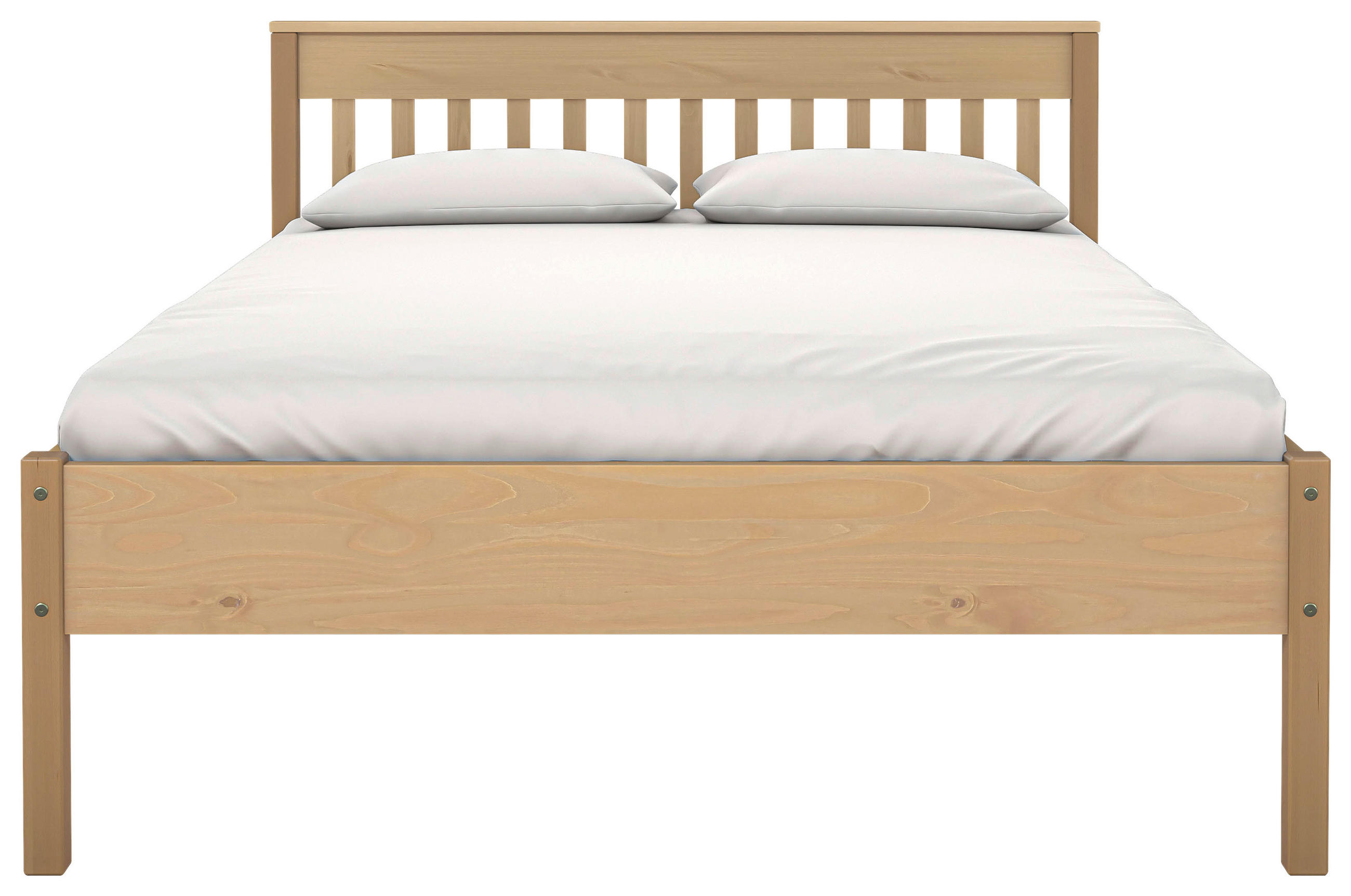 BETT 140/200 cm  in Eichefarben  - Eichefarben/Naturfarben, MODERN, Holz (140/200cm) - MID.YOU