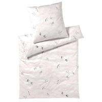 POSTELJNINA REVERIE 140/200 cm mako saten pink  - pink, Basics, tekstil (140/200cm) - Elegante