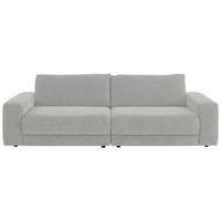 BIGSOFA in Chenille, Jacquard Hellgrau  - Hellgrau/Schwarz, Design, Kunststoff/Textil (270/83/125cm) - Niels Andersson