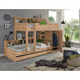 ETAGENBETT 90/200 cm Eiche Artisan  - Eiche Artisan, Design, Holzwerkstoff (90/200cm) - Xora
