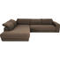 WOHNLANDSCHAFT in Textil Braun - Schwarz/Braun, Design, Textil (241/322cm) - Pure Home Lifestyle WOHNLANDSCHAFT in Textil Braun - Schwarz/Braun, Design, Textil (241/322cm) - Pure Home Lifestyle