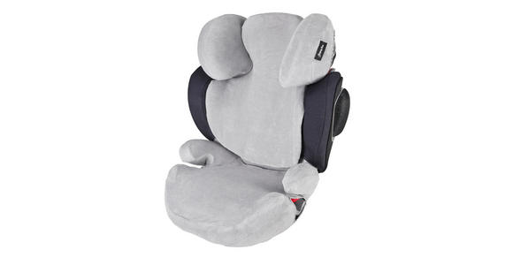 KINDERSITZBEZUG - Hellgrau, Basics, Textil (31/26/22cm) - My Baby Lou
