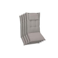 SESSELAUFLAGENSET in Grau meliert  - Grau, Basics, Textil (50/7/120cm)