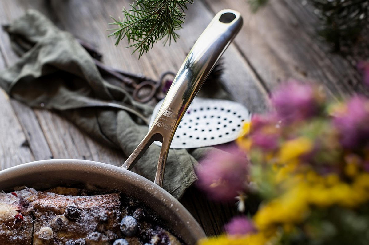 BRATPFANNE RELIEF EVOLUTION 24 cm cm  - Edelstahlfarben, Basics, Metall (24 cmcm) - ELO