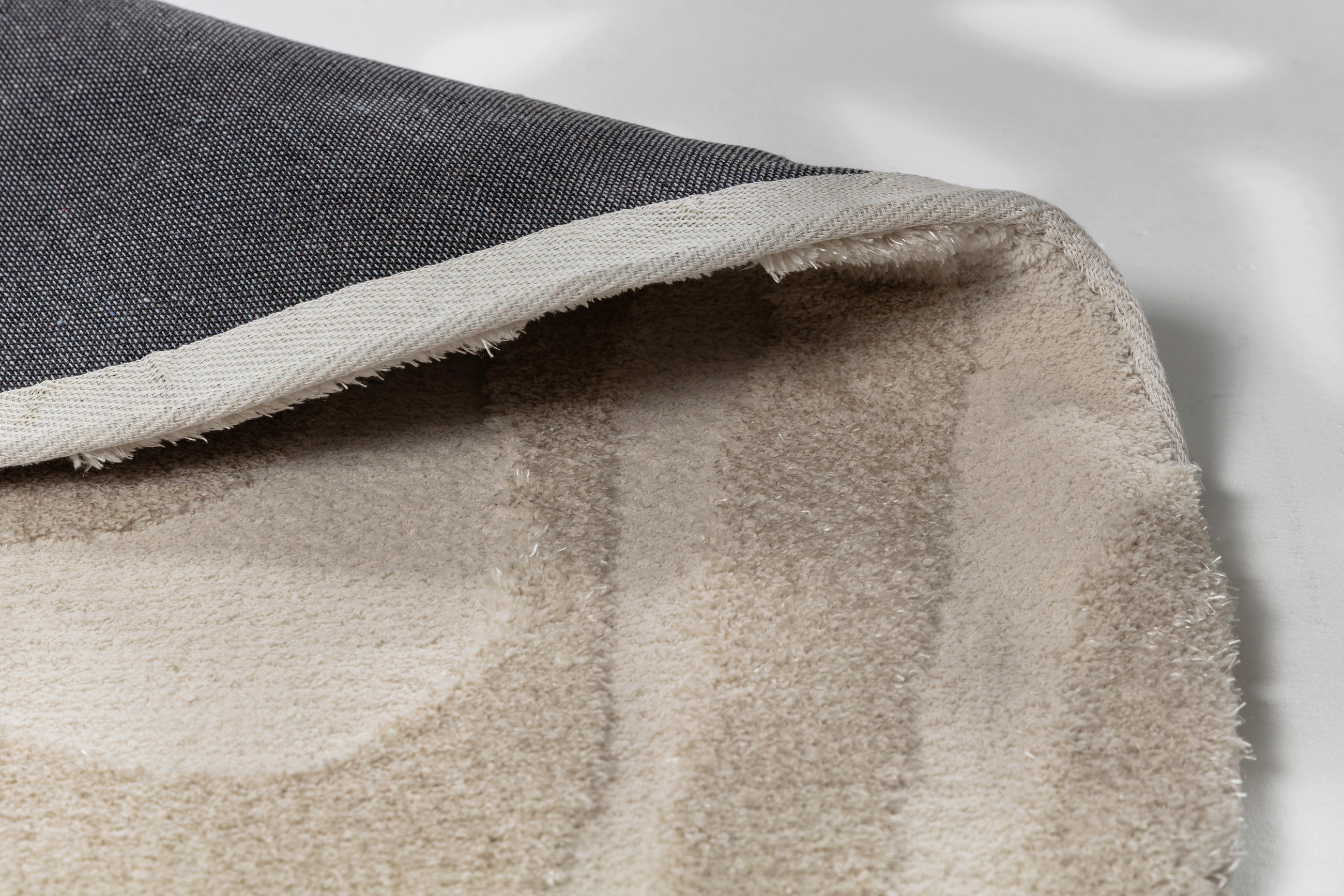 WEBTEPPICH 160/160 cm Blaze Weiß  - Weiß, Design, Textil (160/160cm) - Schöner Wohnen