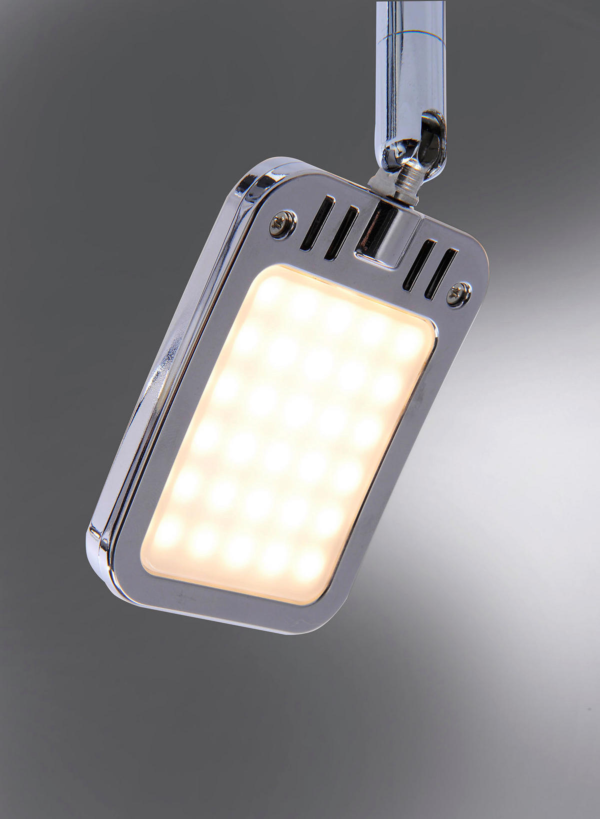 LED-REFLEKTOR  Wella /1530 lm/3000 K// - barve kroma, Basics, kovina/umetna masa (25/25/6,5-15,5cm)