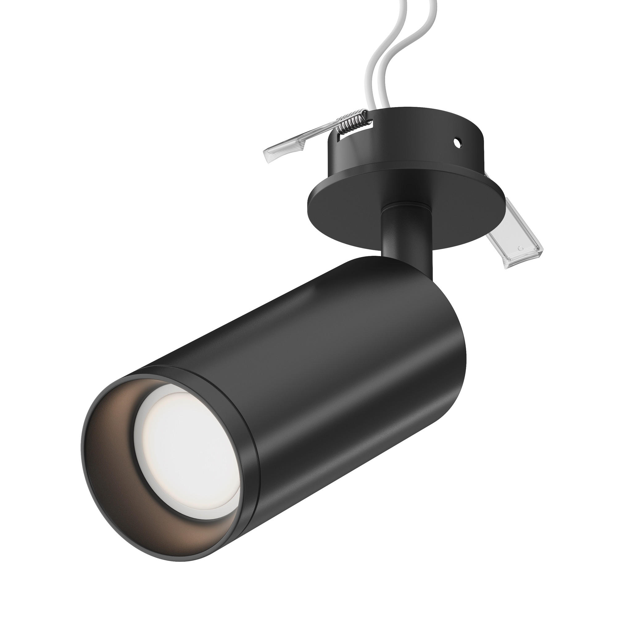 STRAHLER Ceiling & Wall 6/19.2/13 cm   - Schwarz, Trend, Metall (6/19.2/13cm) - MAYTONI