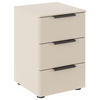 NACHTSCHRANK 40/61/42 cm  - Champagner/Graphitfarben, MODERN, Holzwerkstoff/Metall (40/61/42cm) - Rauch Möbel