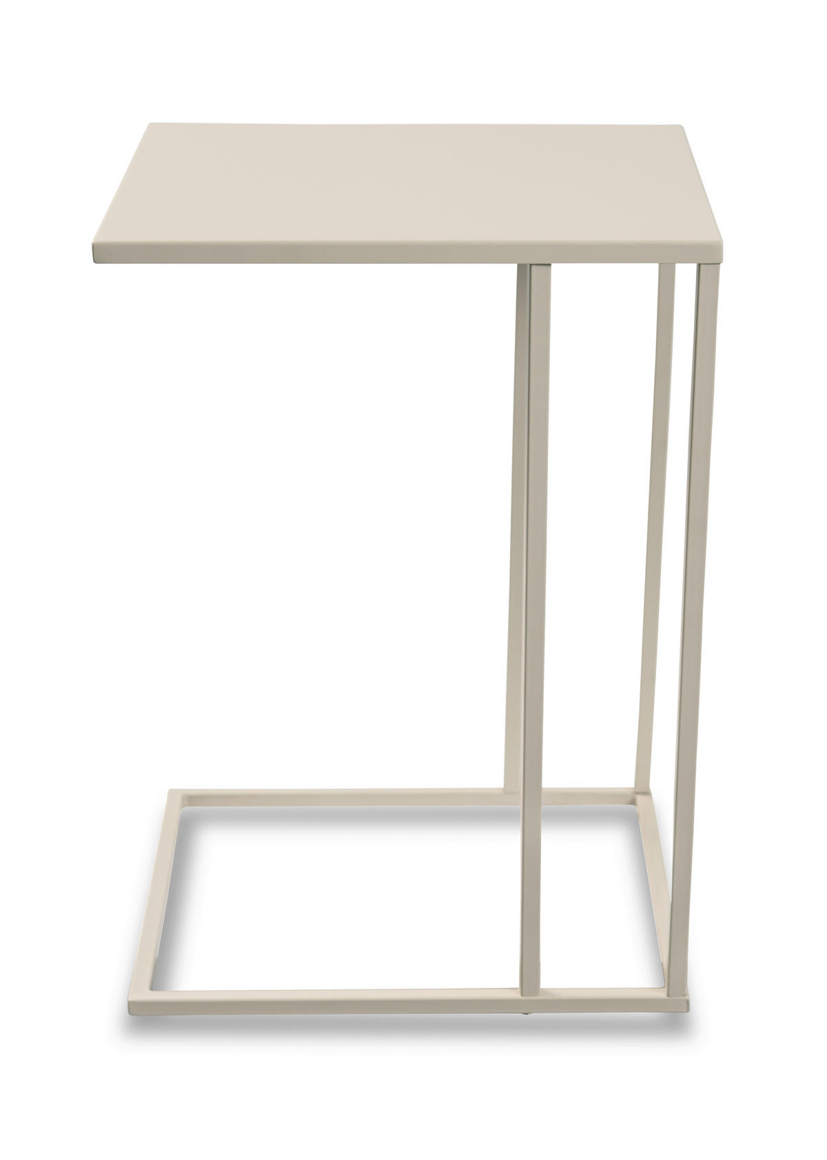 BEISTELLTISCH 43/38/62 cm Kaschmir rechteckig  - Kaschmir, Basics, Metall (43/38/62cm) - Xora