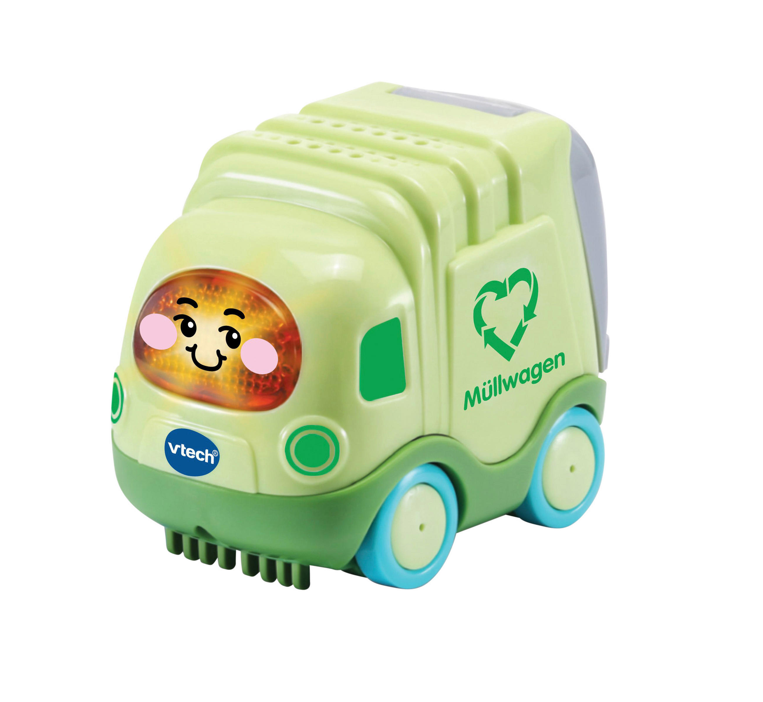 SPIELZEUGAUTO - Multicolor/Grün, Basics, Kunststoff (11,5/10,8/6,8cm) - Vtech