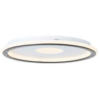 LED-DECKENLEUCHTE  30,8/3 cm    - Weiss/Schwarz, Basics, Kunststoff (30,8/3cm) - Brilliant