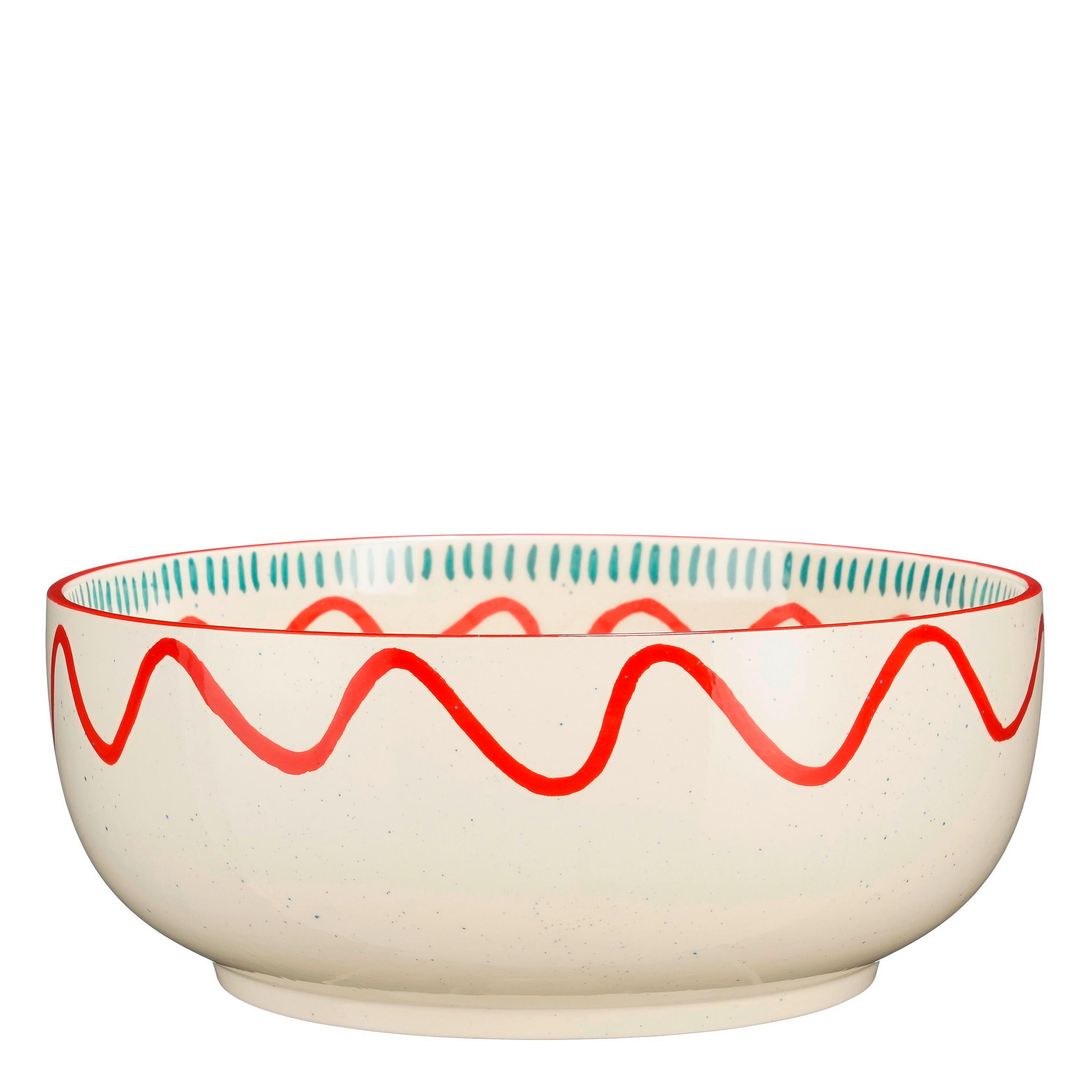 SKLEDA ZA SOLATO   keramika   34.5/13.5 cm       - rdeča, Basics, keramika (34.5/13.5cm)