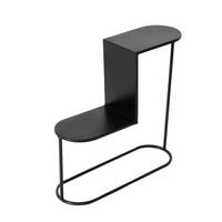 BLUMENTREPPE  - Schwarz, Basics, Metall (50/18/55cm) - Boltze Home