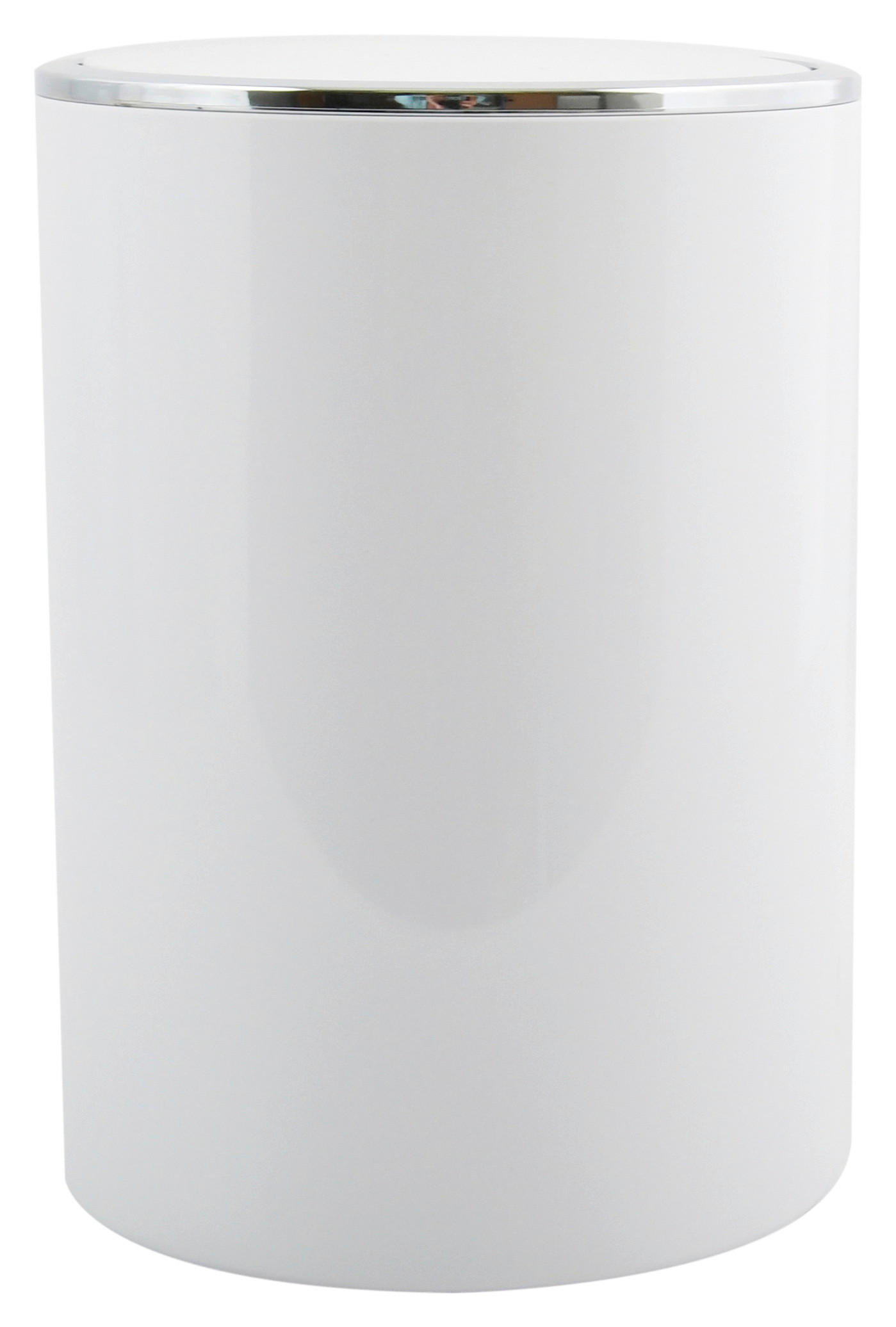 ABFALLSAMMLER  - Weiß, KONVENTIONELL, Kunststoff (19/24,2cm) - Spirella