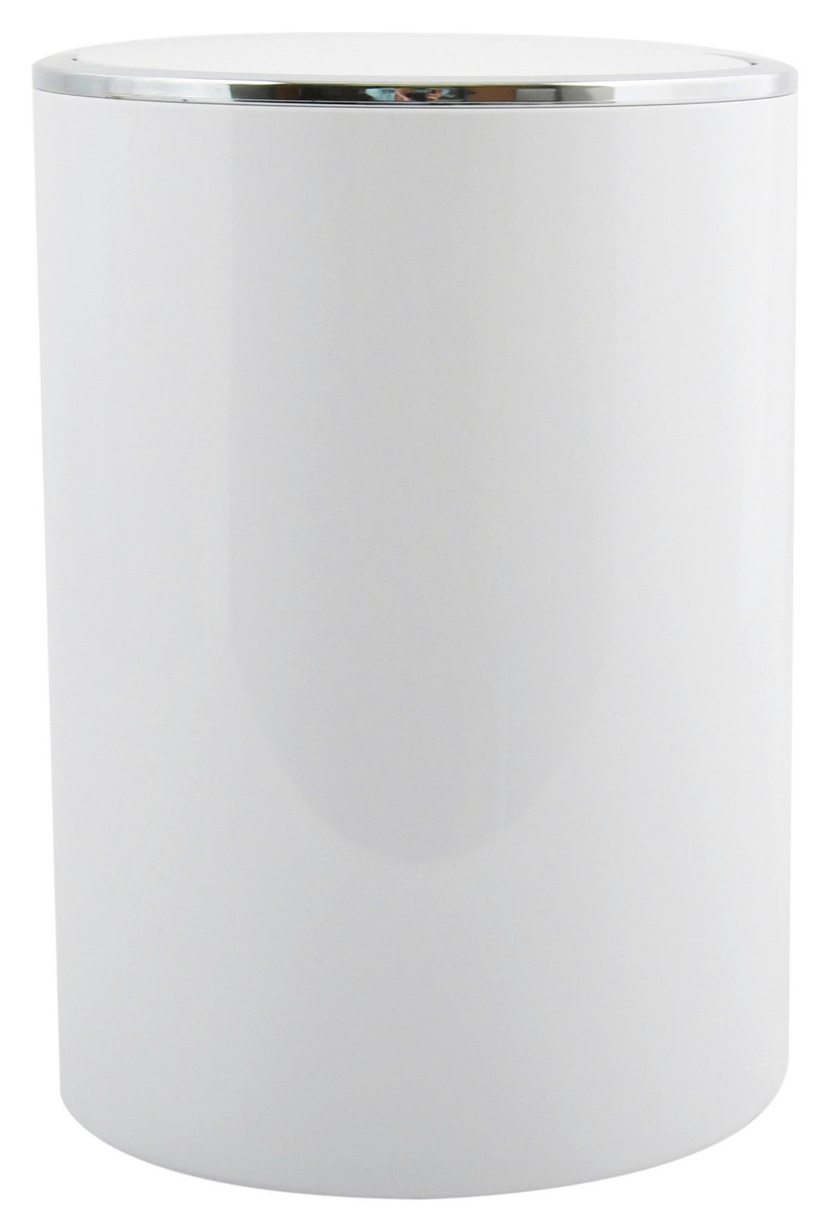 ABFALLSAMMLER  - Weiß, KONVENTIONELL, Kunststoff (19/24,2cm) - Spirella