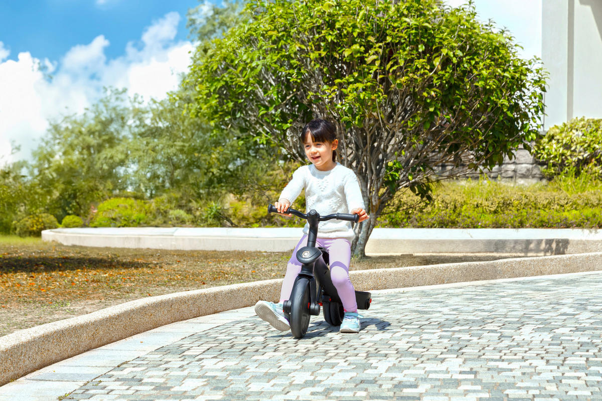 DREIRAD EXPLORER TRIKE 4in1  - Blau, Basics, Kunststoff (95/47/97.5cm) - GLOBBER