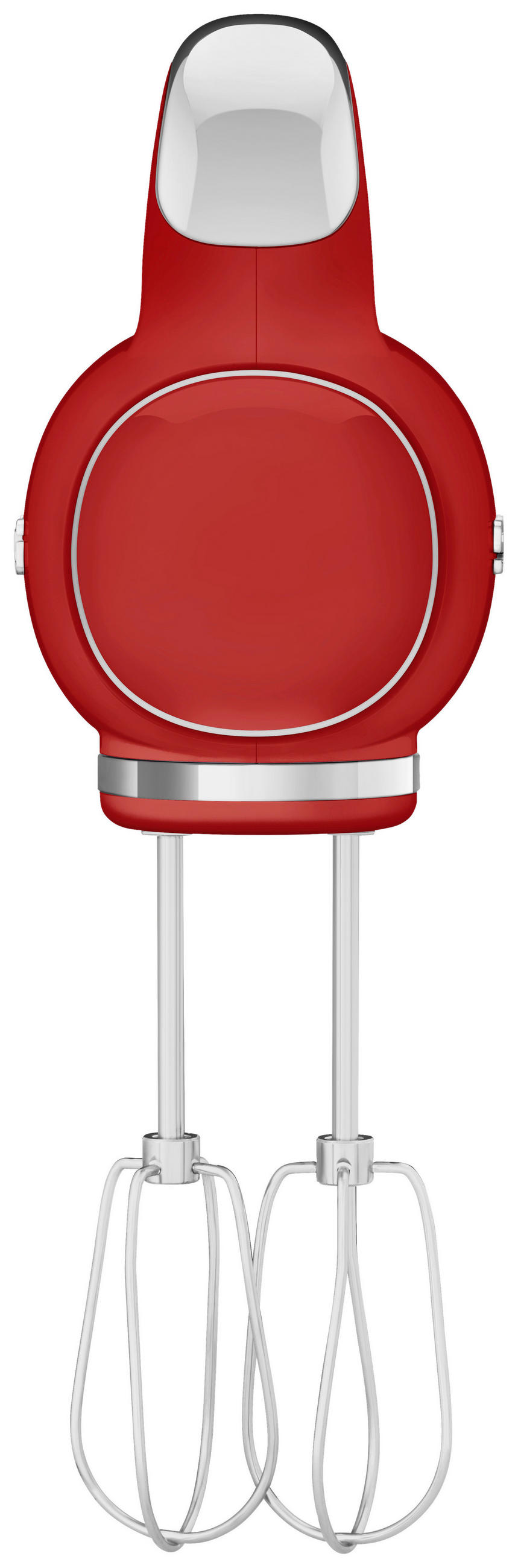 HANDMIXER 50'S STYLE  - Chromfarben/Rot, Basics, Kunststoff/Metall (22/37,8/22,1cm) - SMEG