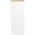 GARDEROBENSCHRANK  in 75/198/42 cm  - Eichefarben/Weiß, KONVENTIONELL, Holz/Holzwerkstoff (75/198/42cm) - Novel