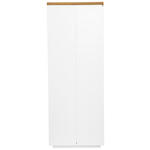 GARDEROBENSCHRANK  in 75/198/42 cm  - Eichefarben/Weiß, KONVENTIONELL, Holz/Holzwerkstoff (75/198/42cm) - Novel