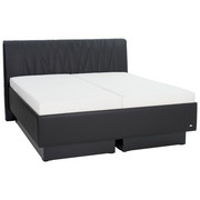 BOXSPRINGBETT 180/200 cm in Schwarz - Schwarz, KONVENTIONELL, Textil (180/200cm) - Ruf