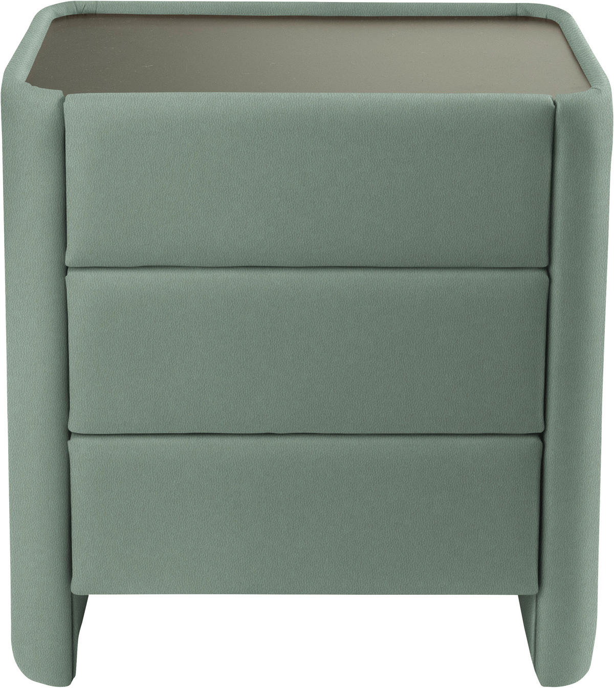 BOXSPRINGBETT 180/200 cm  in Hellgrau, Salbeigrün  - Salbeigrün/Hellgrau, Design, Textil/Metall (180/200cm) - Johann Jakob