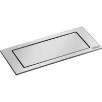 STECKDOSENELEMENT - Edelstahlfarben, Basics, Kunststoff (29,3/18,8/15,5cm) - HKT