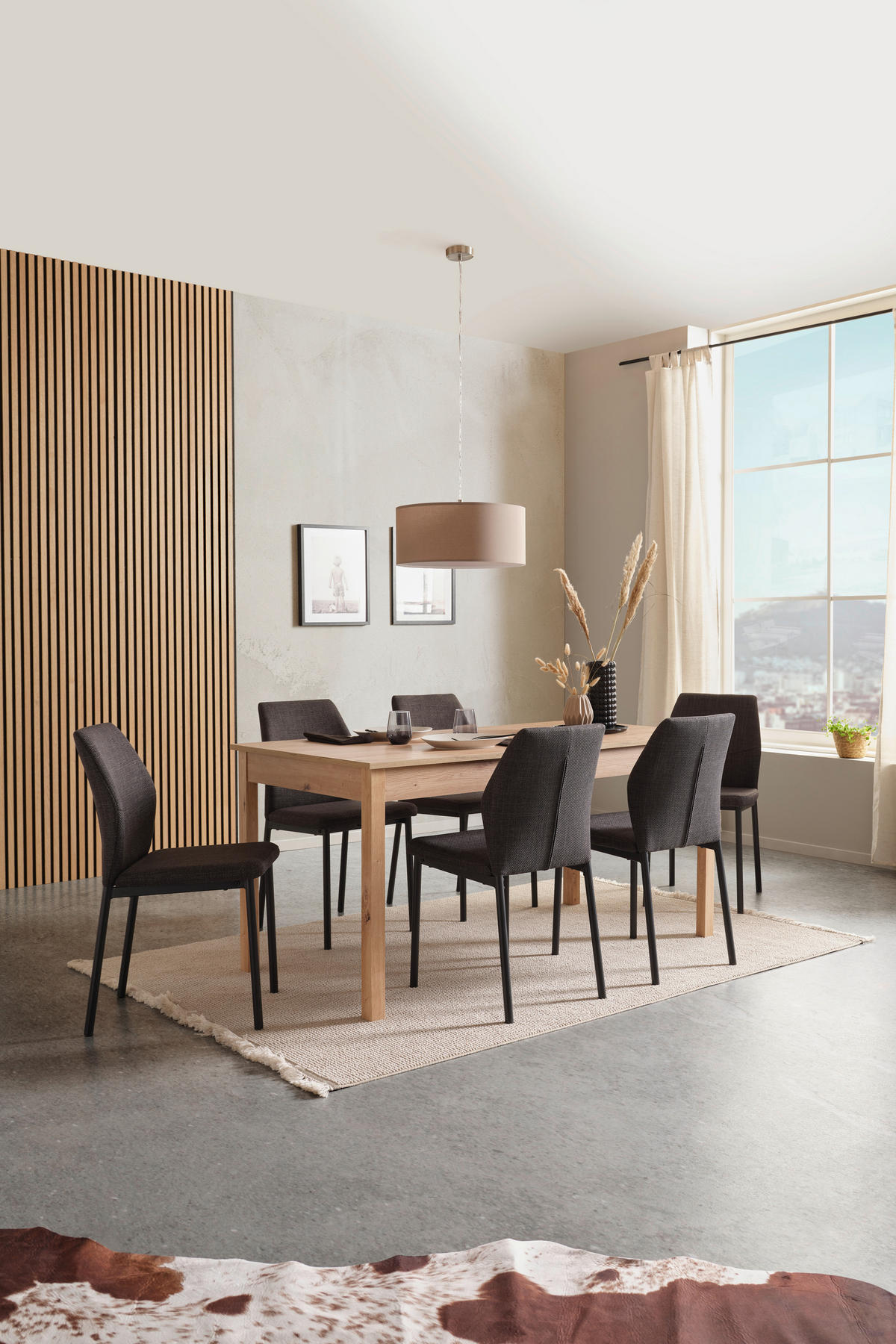 ESSTISCH Eiche Artisan rechteckig  ausziehbar  - Eiche Artisan, KONVENTIONELL, Holzwerkstoff (160-230/80/76cm) - home24