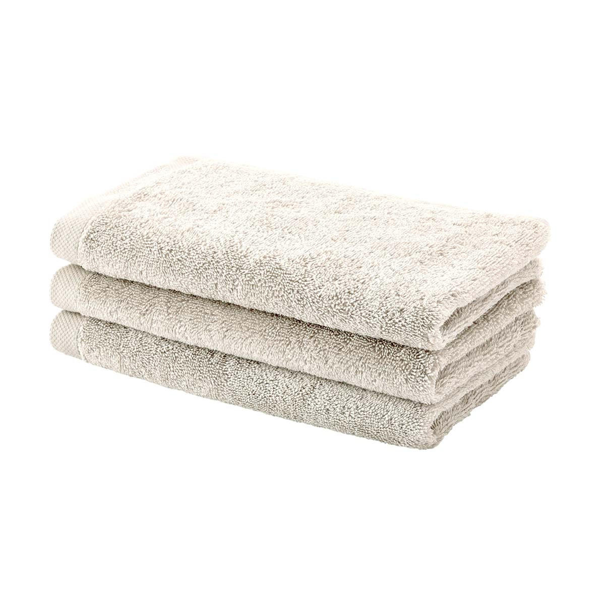 GÄSTETUCH 30/50 cm London Elfenbein  - Elfenbein, Basics, Textil (30/50cm) - Aquanova