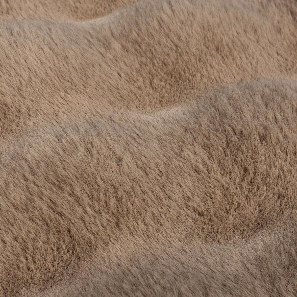 WEBTEPPICH 80/150 cm WAFFLE FAUX FUR Naturfarben  - Naturfarben, KONVENTIONELL, Textil (80/150cm)