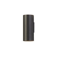 WANDLEUCHTE CYLS 6,5/15,4 cm  - Schwarz, Design, Metall (6,5/15,4cm)