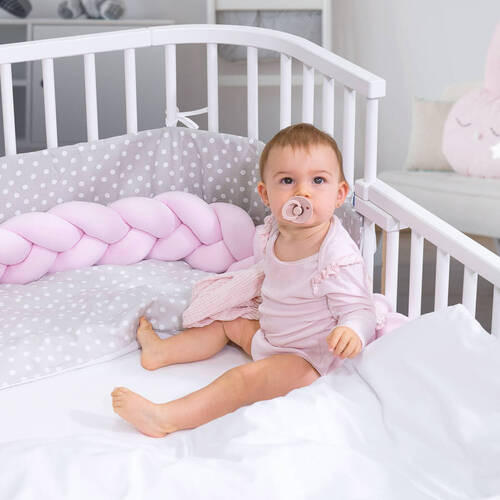 MATRATZENBEZUG - Grau, Basics, Textil (140/89/10cm) - Babybay