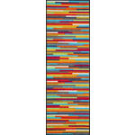 LÄUFER 60/180 cm Mikado Stripes  - Multicolor, KONVENTIONELL, Kunststoff/Textil (60/180cm) - Esposa