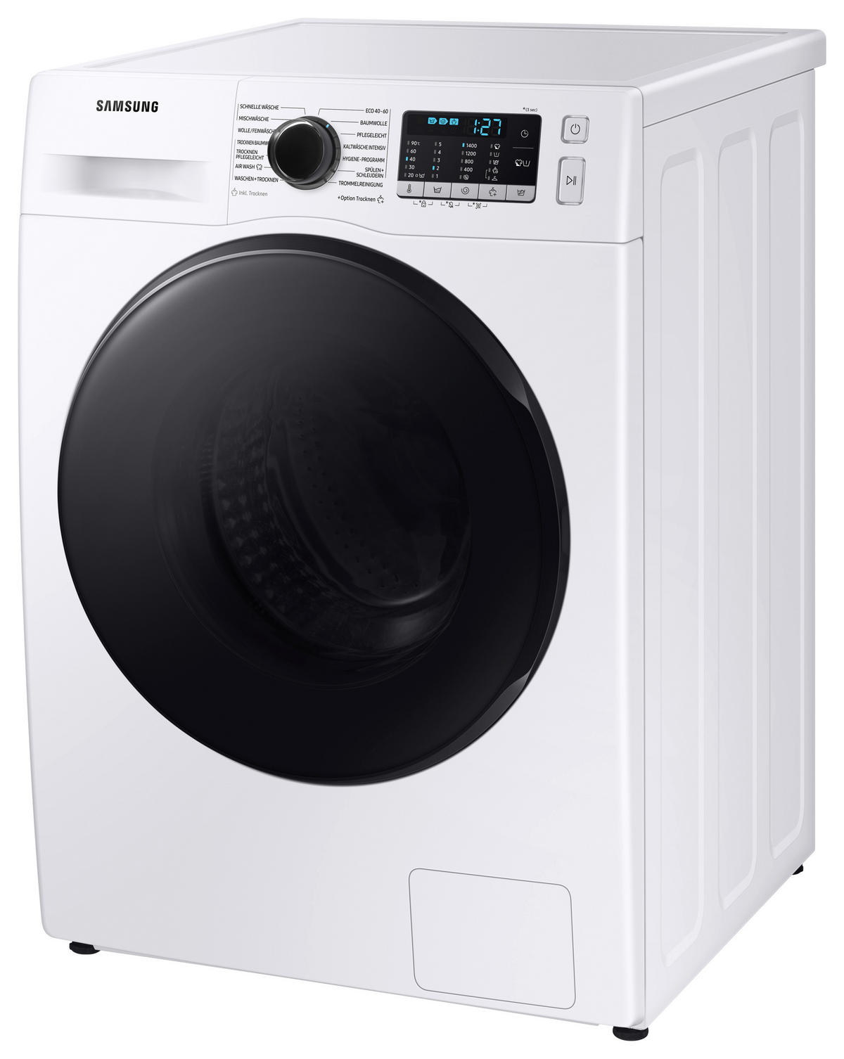 WASCHTROCKNER WD81TA049BE/EG  - Weiß, Basics, Glas/Kunststoff (60/85/68cm) - Samsung