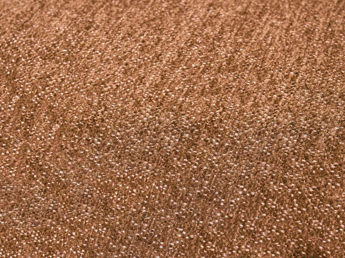 ECKSCHLAFSOFA EVEREST  mit Rücken echt, Armteil links, Armteil rechts Flachgewebe Orange  - Schwarz/Orange, MODERN, Kunststoff/Textil (180/318cm) - Livetastic