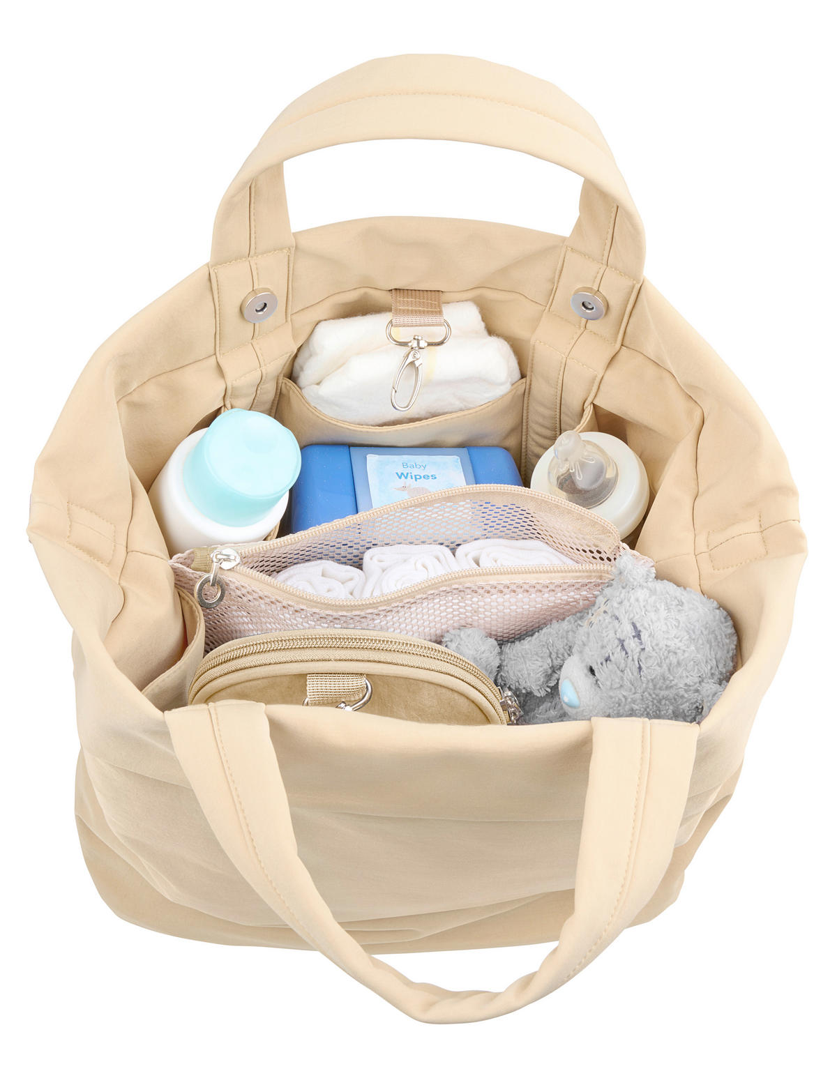 WICKELTASCHE  - Trend, Kunststoff (43/35/25cm) - Jimmylee