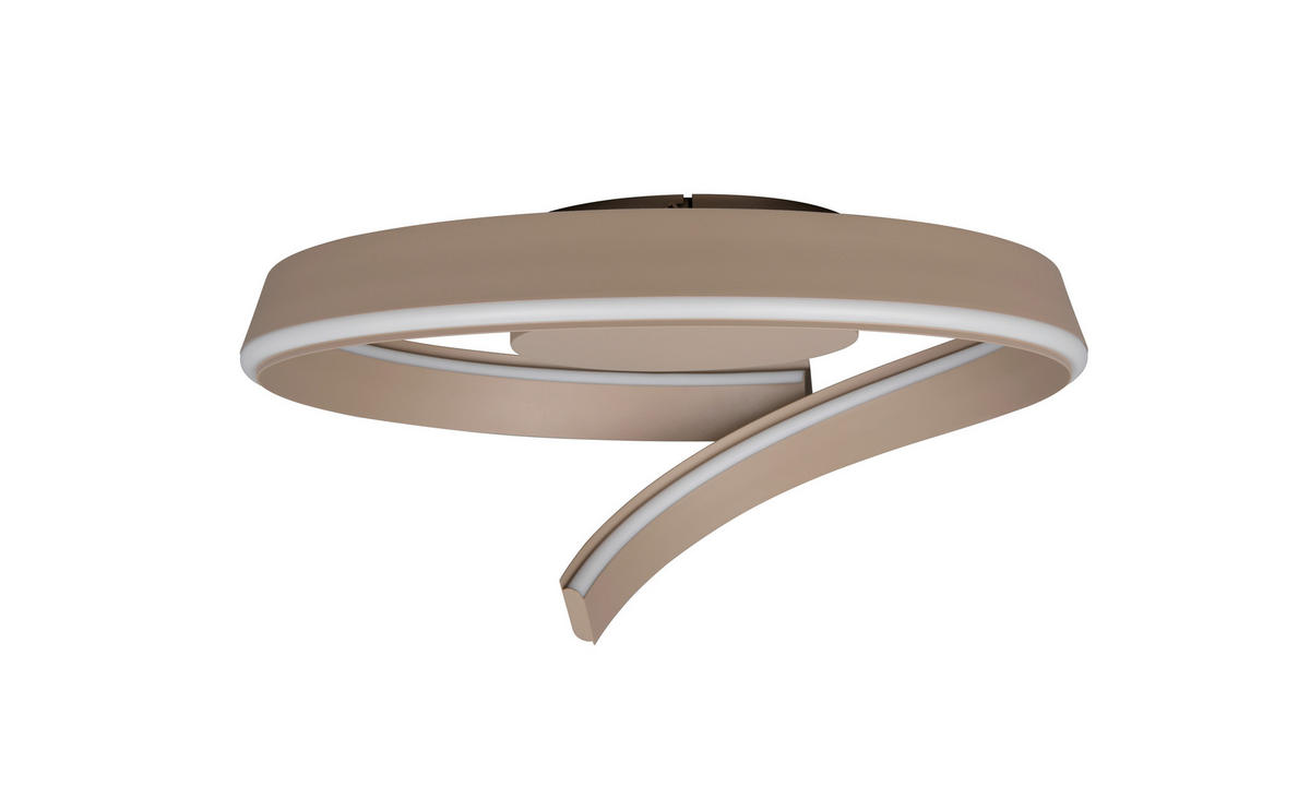 LED-DECKENLEUCHTE CIRONDA  - Beige, Design, Metall (59,5/26,5/58,7cm) - Cinque