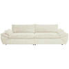 BIG SOFFA i struktur beige  - beige/svart, Klassisk, textil/plast (302/80/120cm) - MID.YOU