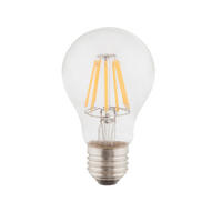 Bec LED - străveziu, Basics, sticlă (6/10,6cm)
