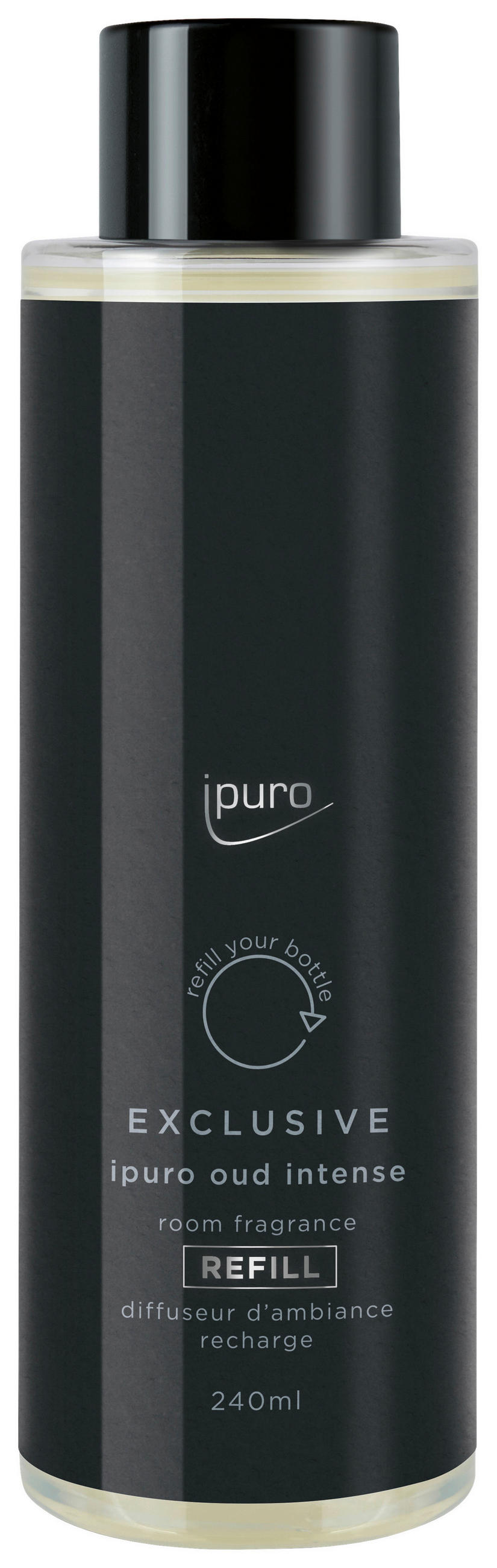 REZERVĂ ODORIZANT DE CAMERĂ   - negru, Basics (240ml) - Ipuro
