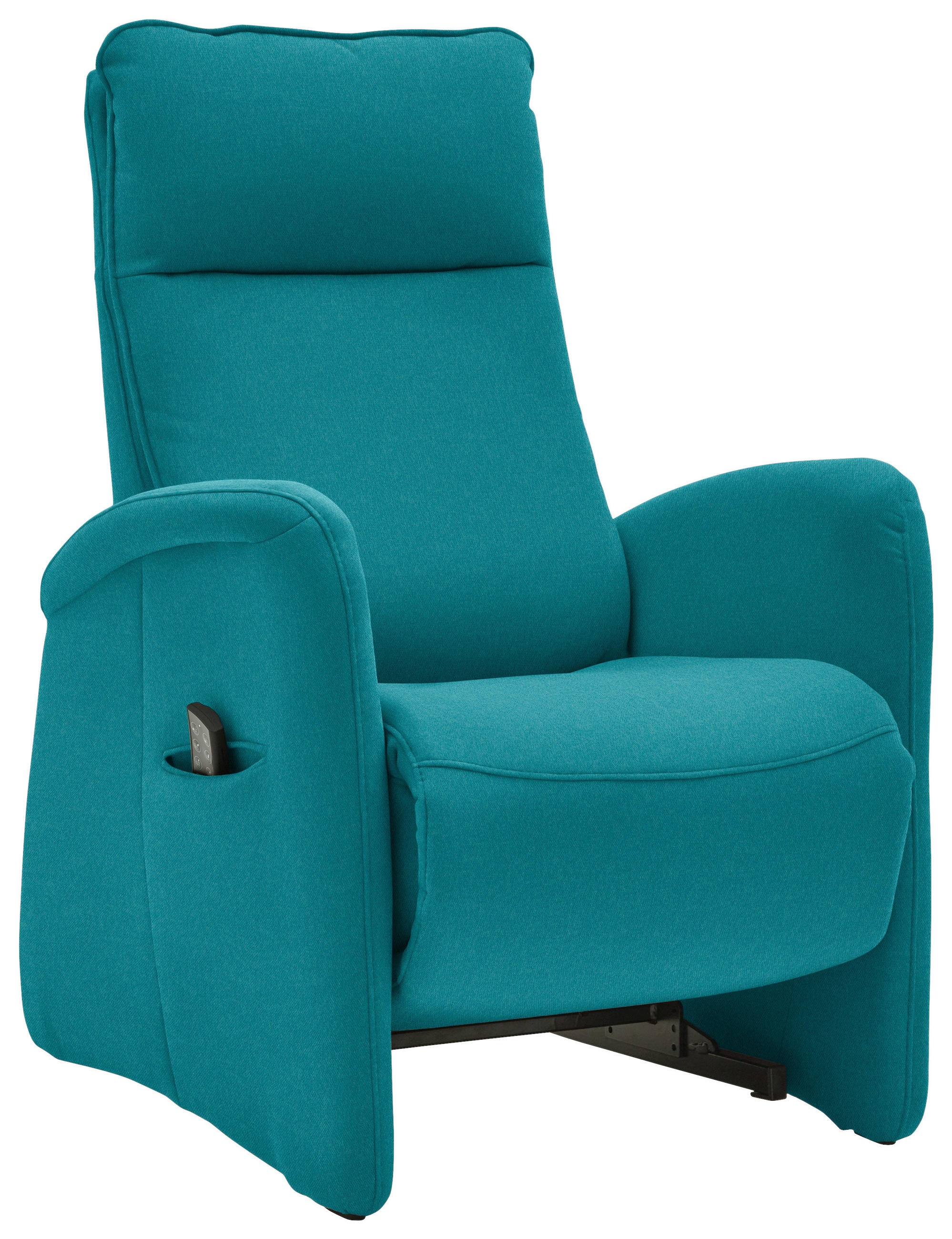 FERNSEHSESSEL in Chenille Petrol  - Petrol, Konventionell, Textil (79/114/87-176cm) - Valdera